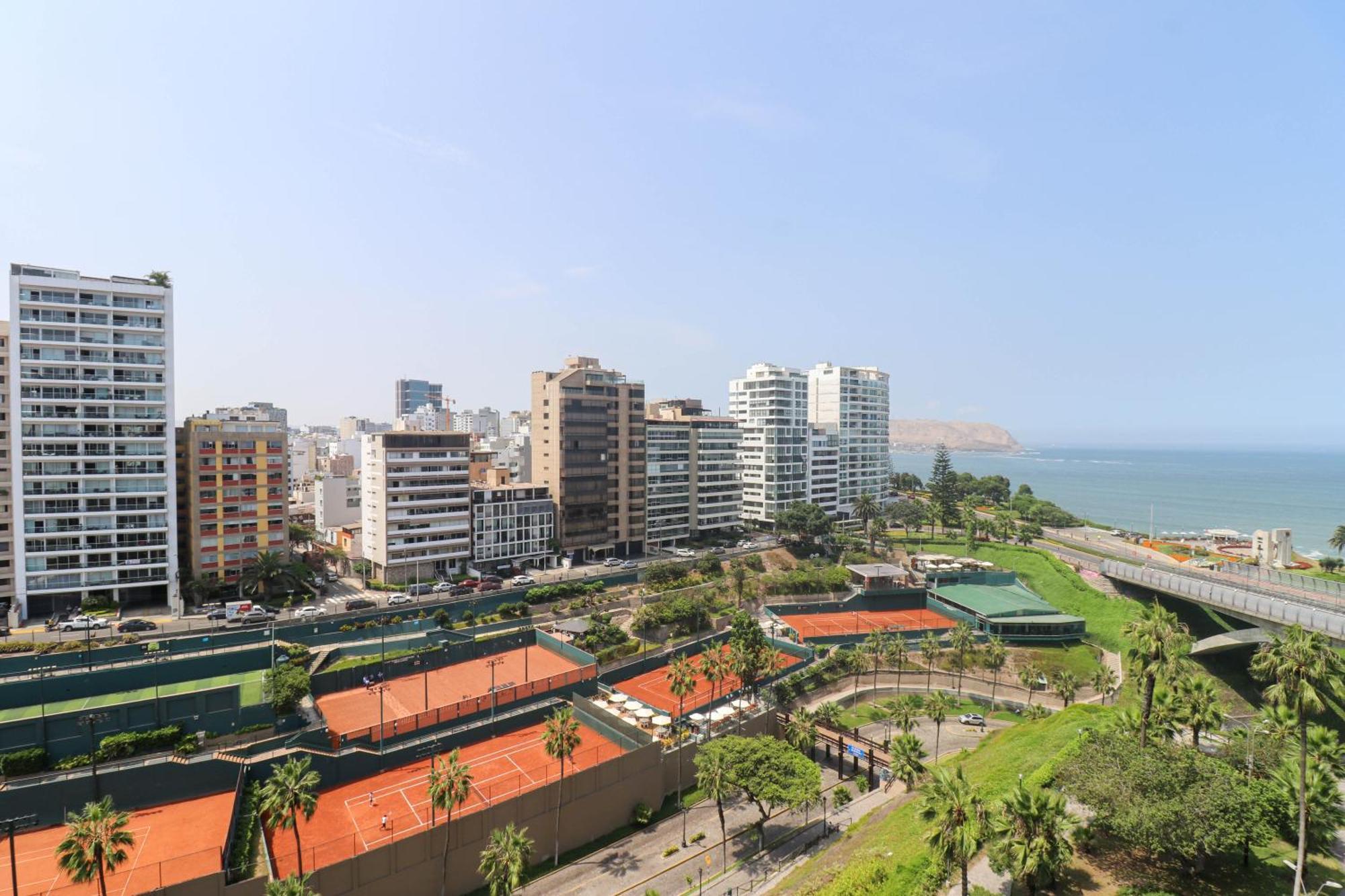 Stylish 3Br With Ocean View Appartement Lima Buitenkant foto